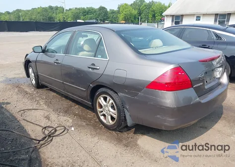 2007 Honda Accord 2.4 Ex из США, поврежденный, VIN 1HGCM56727A053632